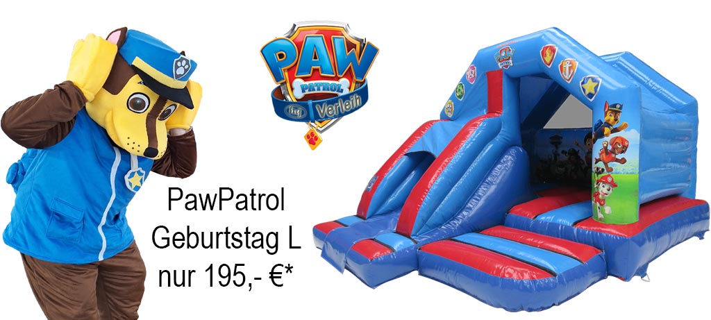Paket "PawPatrol Geburtstag L" für nur 195,- €*