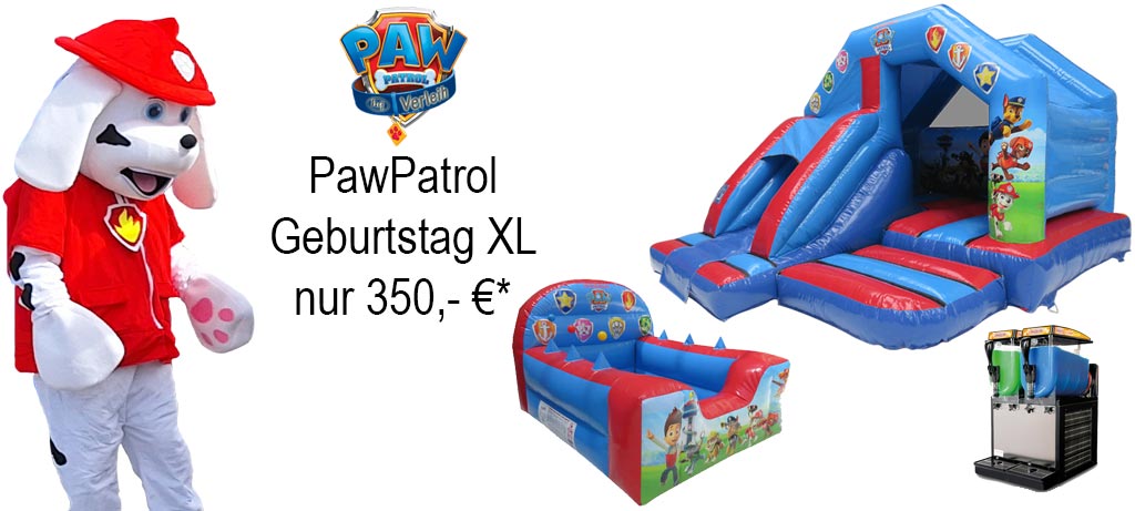 Paket "PawPatrol Geburtstag XL" für nur 350,- €*